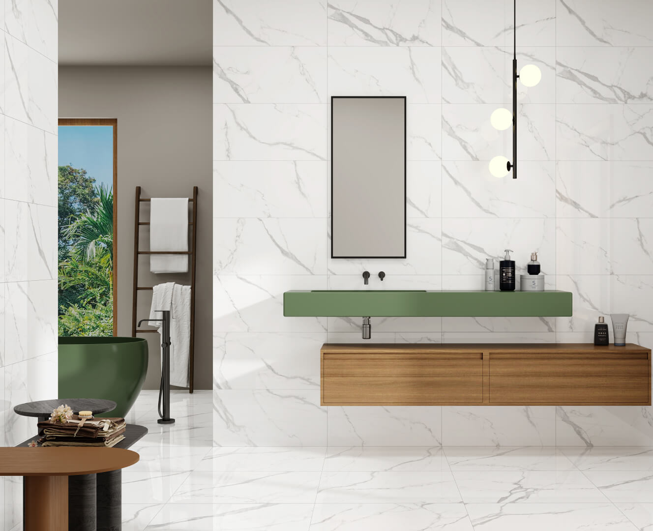 Statuario Carina White 30×60