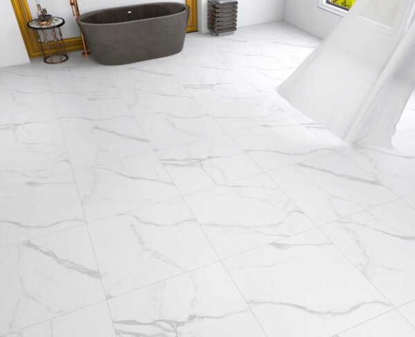 STATUARIO CARINA WHITE-60X60-GLOSSY & MATT-1